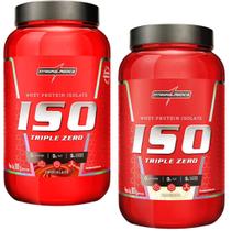 2x Iso Triple Zero 900g Baunilha e Chocolate Integralmedica 2x Iso Triple Zero 900g Baunilha e Chocolate Integralmedica
