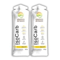 2x IsoCarb Energy Gel Alquimia da Saúde Abacaxi 15 Unidades 60g - 2x IsoCarb Energy Gel Alquimia da Saúde Abacaxi 15 Unidades 60g -