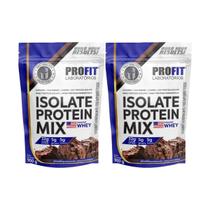 2x Isolate Protein Mix Profit 900g Brownie De Chocolate 2x Isolate Protein Mix Profit 900g Brownie De Chocolate