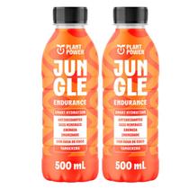 2x Isotônico Jungle Endurance Plant Power Tangerina 500ml 2x Isotônico Jungle Endurance Plant Power Tangerina 500ml