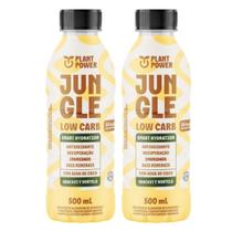 2x Isotônico Jungle Low Carb Plant Power Abacaxi E Hortelã 500ml 2x Isotônico Jungle Low Carb Plant Power Abacaxi E Hortelã 500ml