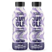 2x Isotônico Jungle Low Carb Plant Power Uva 500ml