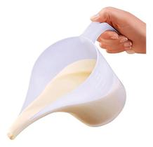 2X Jarra Funil Culinaria Graduada 800 Ml Plasutil Cozinha Co