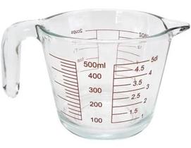 2X Jarra Graduada Medidora Vidro 500Ml Clink Cor Transparen