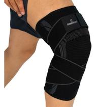 2X Joelheira De Compressão Elástica Para Esportes Premium 2X Joelheira De Compressão Elástica Para Esportes Premium
