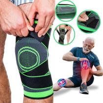 2X Joelheira Para Idoso Com Artrose Dor No Joelho Ortopedica