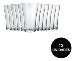 2X Jogo 12 Unidades Copo Boteco Cerveja - 200Ml Nadir