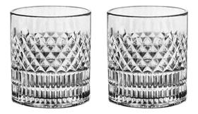 2X Jogo 2 Copos Cristal Para Whisky 310Ml Esplanada L'Hermit