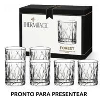 2X Jogo 6 Copos De Cristal Para Whisky 310 Ml Forest L'Hermi 2X Jogo 6 Copos De Cristal Para Whisky 310 Ml Forest L'Hermi