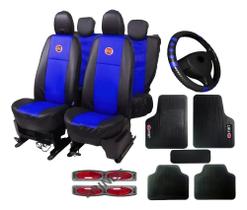 2X Jogo Capa De Banco Couro + Tapete 5 Pçs Palio 96 97 98 99 2X Jogo Capa De Banco Couro + Tapete 5 Pçs Palio 96 97 98 99