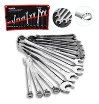 2X Jogo Chave Combinada 14 Pçs 8 A 24Mm Boca Estrela Açocrom 2X Jogo Chave Combinada 14 Pçs 8 A 24Mm Boca Estrela Açocrom