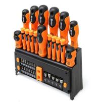 2X Jogo Chave De Fenda / Phillips E Bits Com 39 Peças Fortgp 2X Jogo Chave De Fenda / Phillips E Bits Com 39 Peças Fortgp