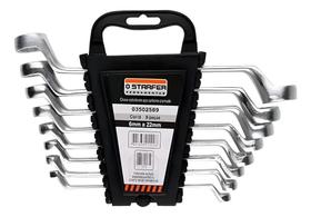 2X Jogo Chave Estrela Em Aço Cromado 6Mm A 22Mm 8 Peças Star 2X Jogo Chave Estrela Em Aço Cromado 6Mm A 22Mm 8 Peças Star