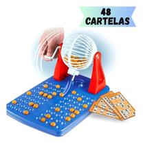 2X Jogo De Bingo Brinquedo Infantil E Adulto 48 Cartelas 90