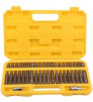 2X Jogo De Bits Tork Hexagonal E Multidentada Com 42 Peças