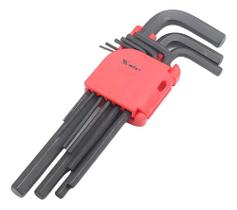 2X Jogo De Chave Allen Longa 1,5 À 10,0Mm Reforçado Com 9 Pe 2X Jogo De Chave Allen Longa 1,5 À 10,0Mm Reforçado Com 9 Pe