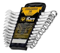 2X Jogo De Chave Boca E Estrela Combinada 12 Pçs Aço 6 22 Mm