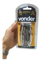 2X Jogo De Chaves Torx Canivete T9 A T40 Com 8 Peças Vonder