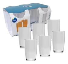 2X Jogo De Copo Prosa Long Drink Capri 300Ml - Kit 6 Unidade