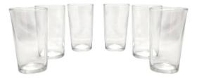 2X Jogo De Copos De Vidro 225Ml 6 Peças Napoli Cor Transpare 2X Jogo De Copos De Vidro 225Ml 6 Peças Napoli Cor Transpare