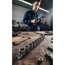 2x Jogo Soquete Torx Fêmea 10 Pçs Aço 1/2" Profissional 2x Jogo Soquete Torx Fêmea 10 Pçs Aço 1/2" Profissional