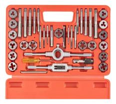 2X Jogo Tarracha E Macho Fêmea Pente Abre Rosca Kit Tarraxa