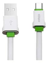 2X Kaidi Cabo Usb Tipo C, 2 Metros, Carga Rápida Kd-327C Cor 2X Kaidi Cabo Usb Tipo C, 2 Metros, Carga Rápida Kd-327C Cor