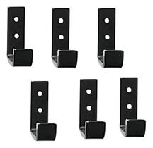 2X Kit 06 Ganchos Parede Cabide Multiuso Estilo Industrial