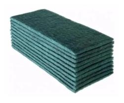 2X Kit 10 Buchas De Fibra Verde Uso Geral Para Limpeza Pesad 2X Kit 10 Buchas De Fibra Verde Uso Geral Para Limpeza Pesad