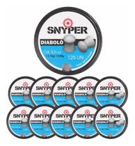 2X Kit 10 Chumbinhos Pressão Diabolô Snyper 5.5 1250 Unid 2X Kit 10 Chumbinhos Pressão Diabolô Snyper 5.5 1250 Unid
