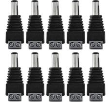 2X Kit 10 Conector Intelbras Conex 1000 P4 Macho Cf