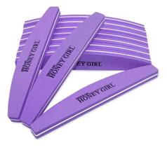 2X Kit 10 Lixa Polidora Buffer Bumerangue Unhas Gel Honey Gi 2X Kit 10 Lixa Polidora Buffer Bumerangue Unhas Gel Honey Gi