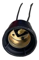 2X Kit 10 Soquetes Com Rabicho Bocal Porta Lâmpada E27 Cor