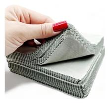 2X Kit 100 Flanela Microfibra Paninho Limpar Óculos Jóias Te 2X Kit 100 Flanela Microfibra Paninho Limpar Óculos Jóias Te