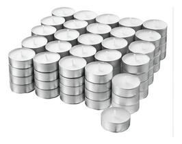 2X Kit 100 Velas Rechaud Decoração Casamento Lâmparina Ataca