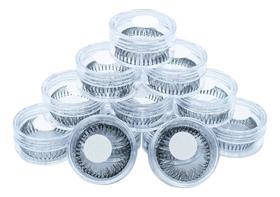2X Kit 12 Cílios Tufo No Pot Extensão Tufinho 8Mm, 10Mm E 12