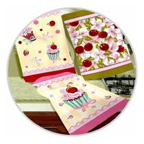 2X Kit 12 Pano Guardanapo Felpudo Teka Primore Sortidas