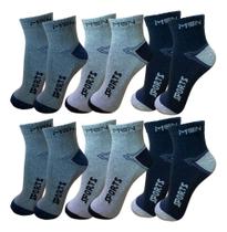 2X Kit 12 Pares Meias Cano Baixo 2X Kit 12 Pares Meias Cano Baixo