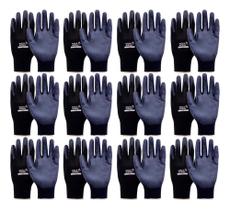 2X Kit 12 Prs Luva De Pu Multitato Tátil Mecânico Antiestáti 2X Kit 12 Prs Luva De Pu Multitato Tátil Mecânico Antiestáti