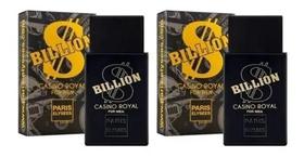 2X Kit 2 Billion Casino Royal 100 Ml Paris Elysses-