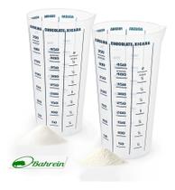 2X Kit 2 Copos Medidores Transparente 500 Ml Medidas Cozinha 2X Kit 2 Copos Medidores Transparente 500 Ml Medidas Cozinha