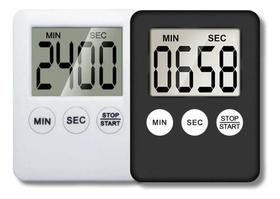 2X Kit 2 Cronômetro Timer Digital Temporizador Cozinha/Acade 2X Kit 2 Cronômetro Timer Digital Temporizador Cozinha/Acade