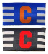 2X Kit 2 Faixa Capitão Braçadeira Elástica Infantil Sports. 2X Kit 2 Faixa Capitão Braçadeira Elástica Infantil Sports.