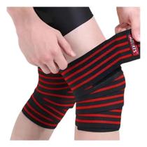 2X Kit 2 Faixas De Compressão Multiuso Proteção Joelhos Coxa