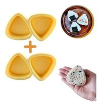 2X Kit 2 Formas Molde Para Oniguiri Kata Bolinho De Arroz Su