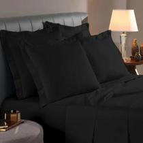 2X Kit 2 Fronhas C/Abas 3 Lados 70Cmx50Cm Percal Flex 400 Fi