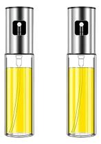 2X Kit 2 Galheteiros Spray Porta eite Vinagre Vidro 100M