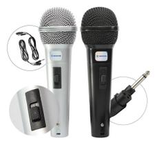 2X Kit 2 Microfones Profissional Duplo Dinâmico Karaoke Igre 2X Kit 2 Microfones Profissional Duplo Dinâmico Karaoke Igre