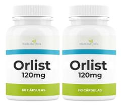 2X Kit 2 Orlist 120Mg Concentrado Natural Intestino 60 Cápsu