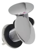 2X Kit 2 Plug Tapa Furo Pia Lavatório Bidê Cromado Abs 1/2 L 2X Kit 2 Plug Tapa Furo Pia Lavatório Bidê Cromado Abs 1/2 L